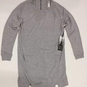 Kyodan Gray Crew Neck Long Sleeve Tunic